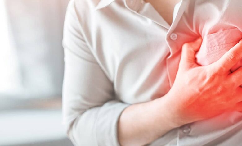 أعراض الذبحة الصدرية