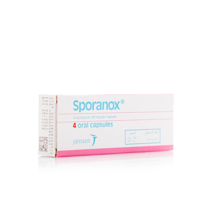 Sporanox 100 - 4 Caps