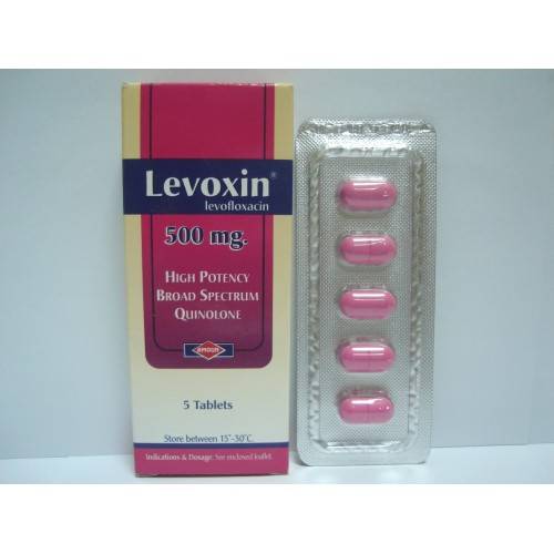 ليفوكسين 500 أقراص