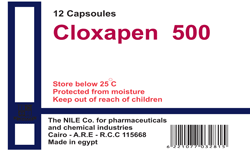 Cloxapen 500